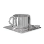 Nichba Design - Coffee set, stainless steel (3 pcs.)