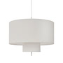 New Works - Margin Pendant light Ø 90 cm, white