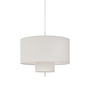New Works - Margin Pendant light Ø 70 cm, white