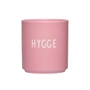 Design Letters - AJ Favourite Porcelain mug, Hygge / pink