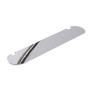 Pedestal - Pipe shelf, chrome