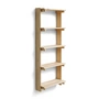 Form & Refine - Beam 5 wall shelf, 60 x 167 cm, matt lacquered pine