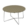 Grythyttan - 9A 120 Garden table Ø 120 cm, light green lacquered oak