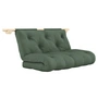 Karup Design - Hooked 135 Sofa bed incl. Bravo mattress 135 x 200 cm, olive green