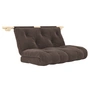 Karup Design - Hooked 135 Sofa bed incl. Bravo mattress 135 x 200 cm, chocolate