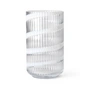 Lyngby Porcelæn - Lyngby glass vase, swirl, h 25 cm, transparent