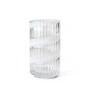 Lyngby Porcelæn - Lyngby glass vase, swirl, h 15.5 cm, transparent