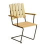 Grythyttan - A2 garden armchair, oiled pine / green