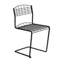 Grythyttan - High Tech garden chair, black