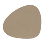 Lind DNA - Placemat Curve L Corduroy clay brown