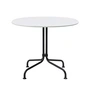Gubi - Carmel Bistro lounge table, 75 x 75 cm, black / clam white