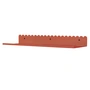 Nobodinoz - Vibes Wall shelf, large, burnt red