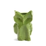 Serax - After Midnight Vase Owl, S, green