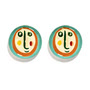 Serax - Feast Face 2 plate S, mix (set of 2)