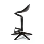 Kartell - Spoon Bar stool, black