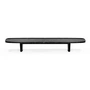 ClassiCon - Matéria coffee table, long, 170 x 39 cm, Nero Marquina marble / black