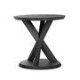 ClassiCon - Volkshaus side table, Ø 50 cm x H 48 cm, black oak