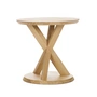 ClassiCon - Volkshaus side table, Ø 50 cm x H 48 cm, natural oak