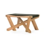 ClassiCon - Volkshaus stool, natural oak / forest green