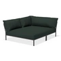 HOUE - Level 2 Cozy Sofa, left, dark gray / alpine