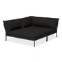 HOUE - Level 2 Cozy Sofa, left, dark gray / charcoal