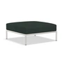 HOUE - Level 2 Ottoman, muted white / alpine
