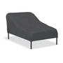 HOUE - Level / Level 2 Protective cover for chaise longue, black