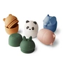 LIEWOOD - Gaby Bath toys, creme de la creme multi mix (set of 5)
