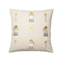 Broste Copenhagen - Fairy Tale cushion cover, 50 x 50 cm, gold / off-white