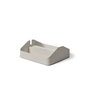 Pedestal - Power Tray double, 25.5 x 27.5 cm, pearl