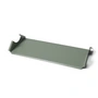 Pedestal - Moon Tray Shelf, mossy green
