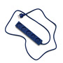Pedestal - Power Beam, 5 meter multiple socket outlet, ultra marine