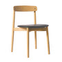 Andersen Furniture - Unite chair, white pigmented oak / black (PU)