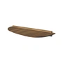 Andersen Furniture - Wall shelf, smoked ash / oiled / 59 x 25 cm