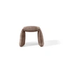 nanimarquina - Folded bench, small, 60 x 45 cm, gray-brown