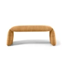 nanimarquina - Folded bench, large, 120 x 45 cm, caramel