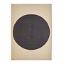 nanimarquina - Topo wool rug, 200 x 300 cm, black