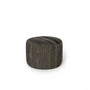 nanimarquina - Wabisabi pouf, Ø 60 x H 43 cm, medium, anthracite