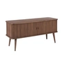 Zuiver - Barbier Sideboard with sliding doors, walnut