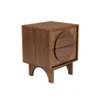 Zuiver - Groove Bedside table, walnut