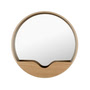 Zuiver - Round Wall Wall mirror Ø 60 cm, oak veneer