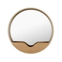 Zuiver - Round Wall Wall mirror Ø 60 cm, oak veneer