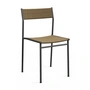 Northern - Vev chair, black / brown