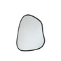 Muubs - Michigan wall mirror, 72 x 70 cm, black