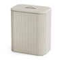 Joseph Joseph - Tota Twin Luxe laundry basket with two compartments 90 l, bamboo ecru