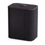 Joseph Joseph - Tota Twin Luxe laundry basket with two compartments 90 l, bamboo black