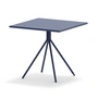 Vermobil - Twist table, 80 x 80 cm, dark blue