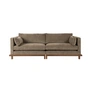 Zuiver - Blossom Sofa, 3-seater, dark oak / moss