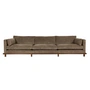 Zuiver - Blossom Sofa, 4.5-seater, dark oak / moss