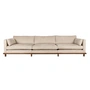 Zuiver - Blossom Sofa, 4.5-seater, dark oak / sand